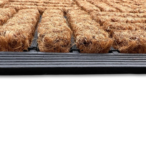 Picture of Doormats   Synthetic Mats   Rubber & Coir Mats   Rubber & Coir Mat - Stripes & Squares