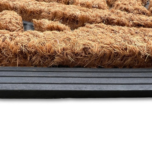 Image of Doormats   Synthetic Mats   Rubber & Coir Mats   Rubber & Coir Mat - Floral Design