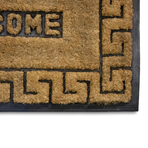 Picture of Doormats   Synthetic Mats   Rubber & Coir Mats   Rubber & Coir Mat - Tile Border Welcome