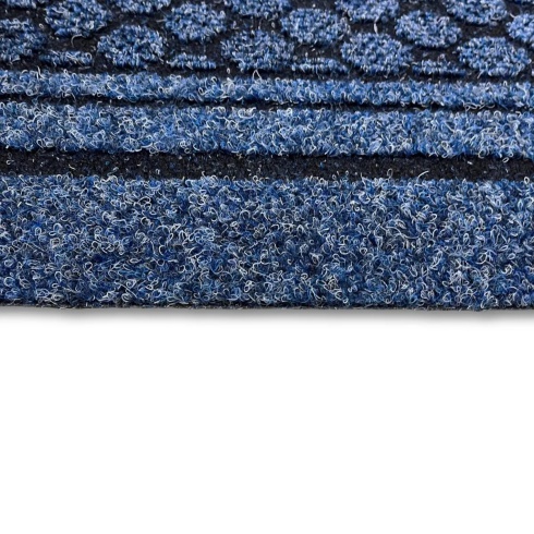 Image of Doormats   Synthetic Mats   Synthetic Runner Mats   Needle Punch Pembridge Runner - Blue