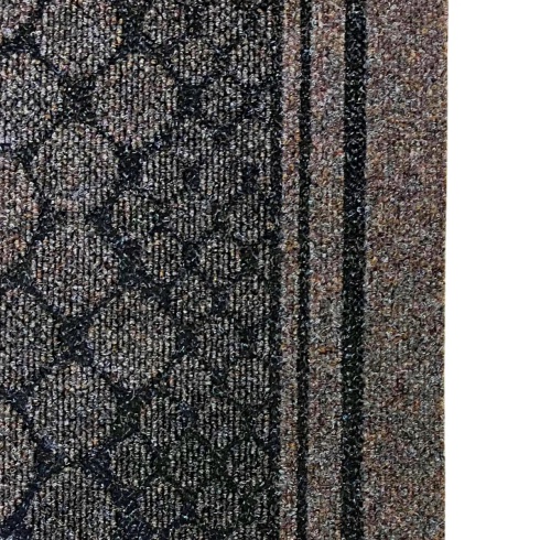 Picture of Doormats   Synthetic Mats   Synthetic Runner Mats   Needle Punch Pembridge Runner - Brown